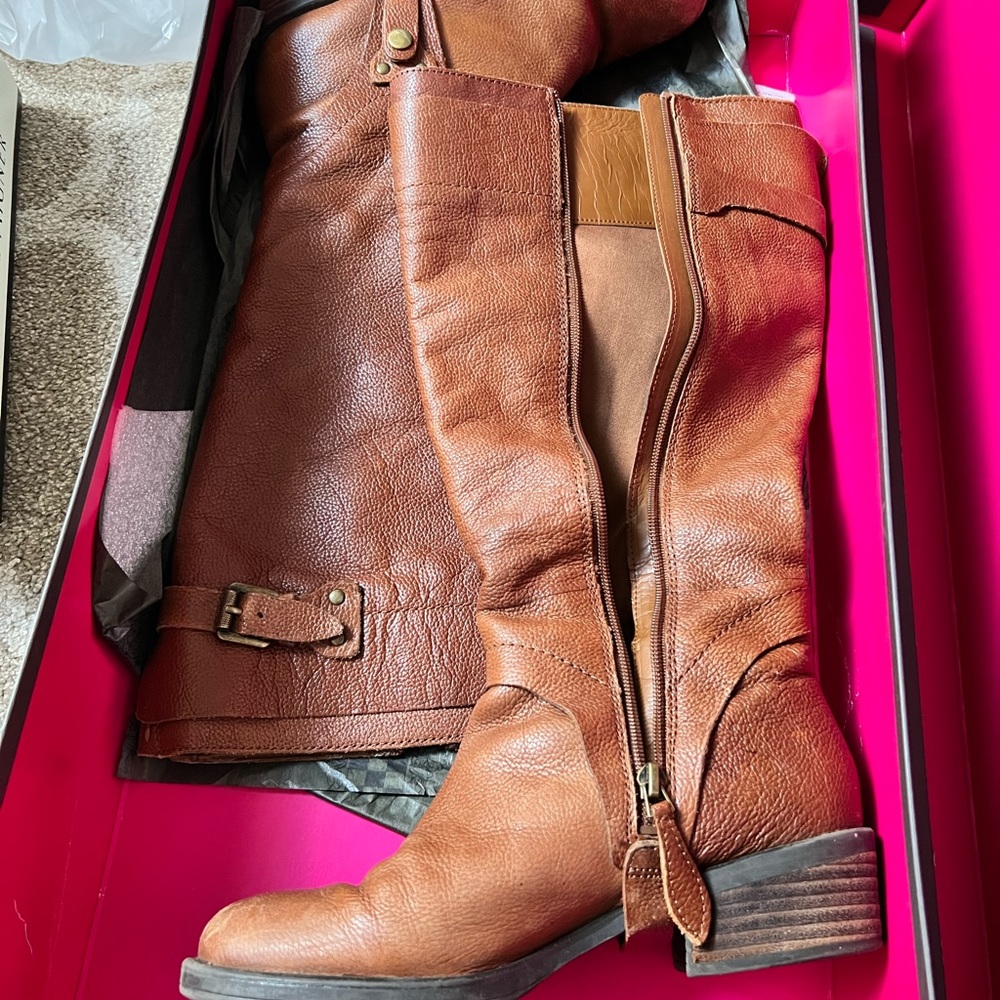 Franco sarto camel boots.